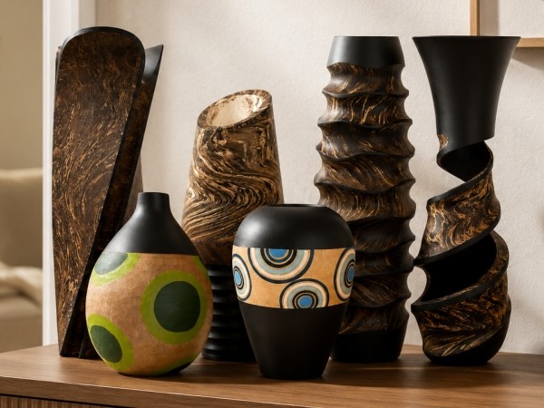 La bellezza dei Vasi di Legno per Interni
