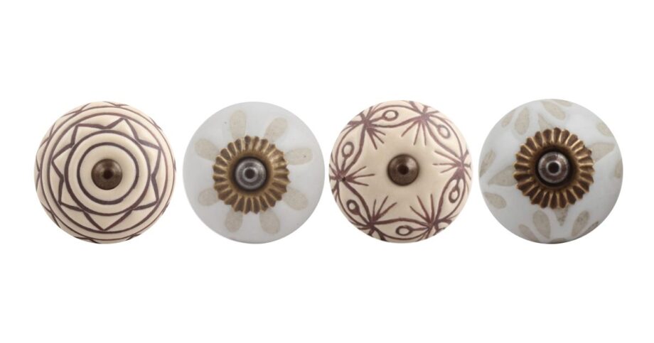 Pomelli beige per mobili vintage e shabby chic